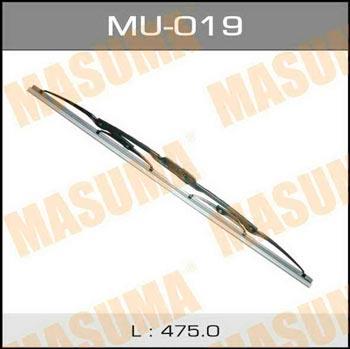 Masuma MU-019 Frame wiper blade Masuma Nano Graphite 480 mm (19") MU019