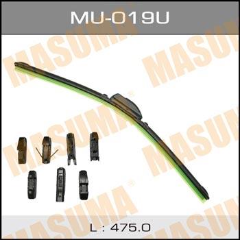 Masuma MU-019U Wiper Blade Frameless 480 mm (19") MU019U