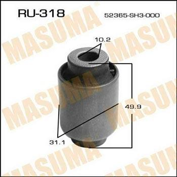 Masuma RU-318 Silent block rear shock absorber RU318