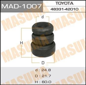 Masuma MAD-1007 Rubber buffer, suspension MAD1007