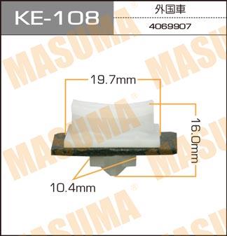 Masuma KE-108 Clip, trim/protective strip KE108
