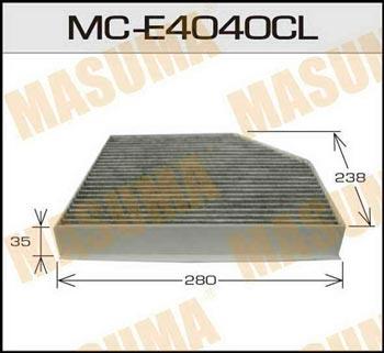 Masuma MC-E4040CL Filter, interior air MCE4040CL
