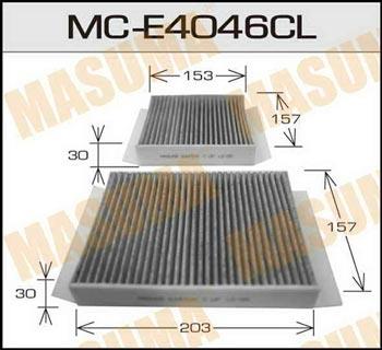 Masuma MC-E4046CL Filter, interior air MCE4046CL