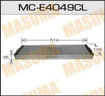 Masuma MC-E4049CL Filter, interior air MCE4049CL