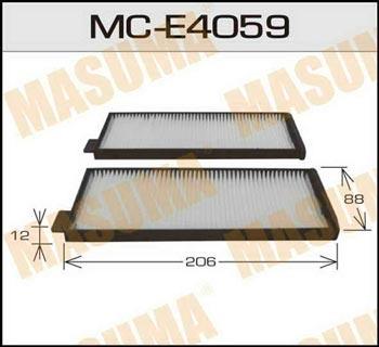 Masuma MC-E4059 Filter, interior air MCE4059