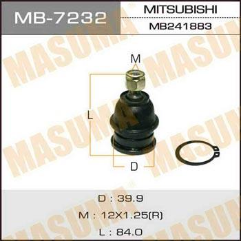 Masuma MB-7232 Ball joint MB7232