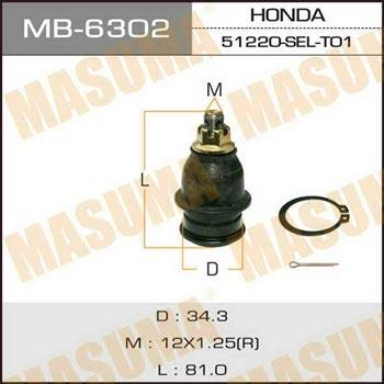 Masuma MB-6302 Ball joint MB6302