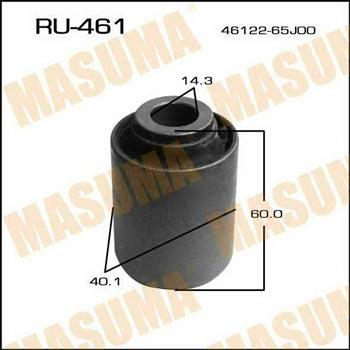 Masuma RU-461 Silent block, rear lower arm, inner RU461