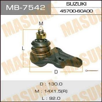 Masuma MB-7542 Ball joint MB7542