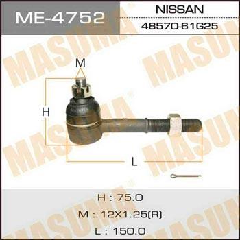 Masuma ME-4752 Tie rod end ME4752