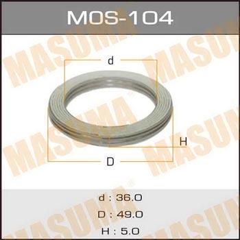 Masuma MOS-104 Exhaust pipe gasket MOS104