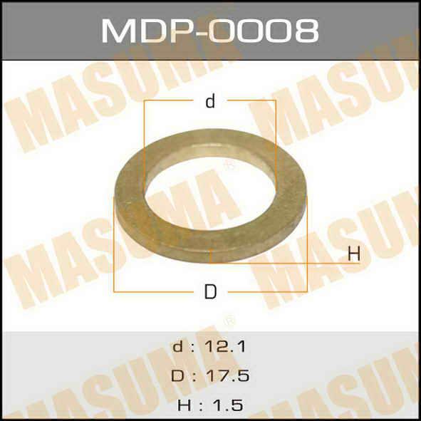 Masuma MDP-0008 Fuel injector washer MDP0008