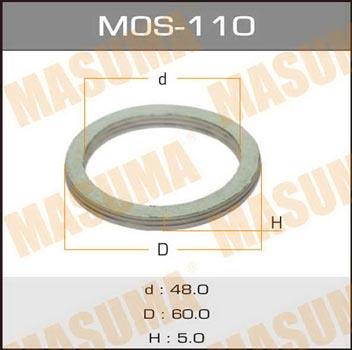Masuma MOS-110 Exhaust pipe gasket MOS110