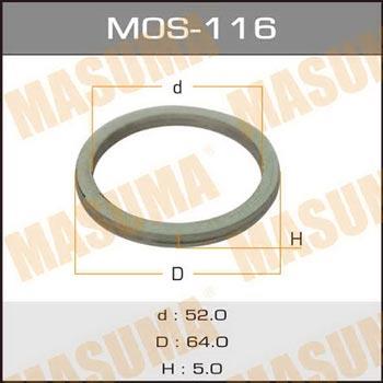 Masuma MOS-116 Exhaust pipe gasket MOS116