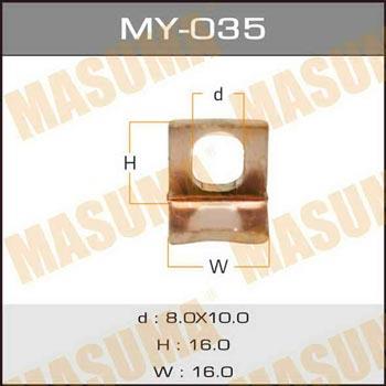 Masuma MY-035 Contact Solenoid Relay MY035