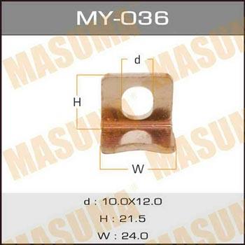 Masuma MY-036 Contact Solenoid Relay MY036
