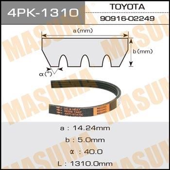 Masuma 4PK-1310 V-ribbed belt 4PK1310 4PK1310