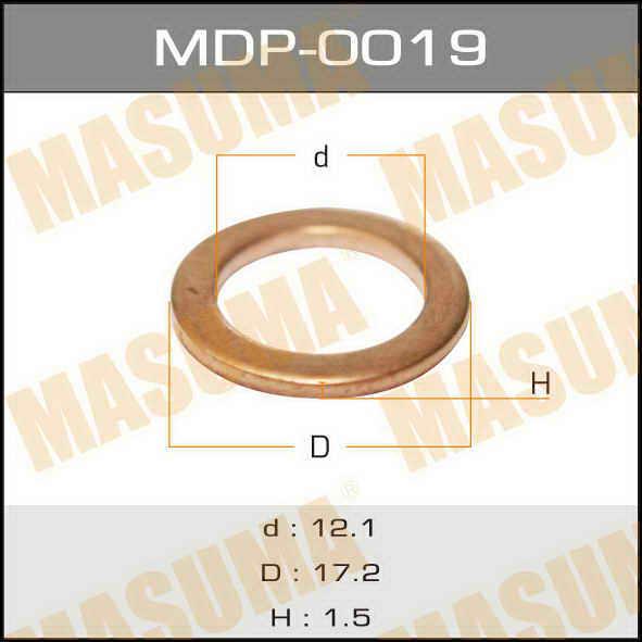 Masuma MDP-0019 Fuel injector washer MDP0019
