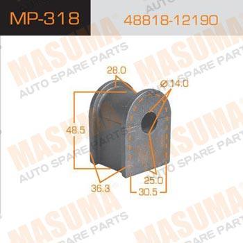 Masuma MP-318 Rear stabilizer bush MP318