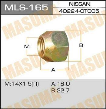Masuma MLS-165 Nut MLS165