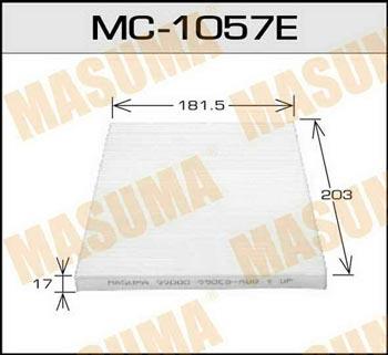 Masuma MC-1057 Filter, interior air MC1057