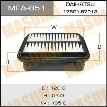 Masuma MFA-851 Air filter MFA851