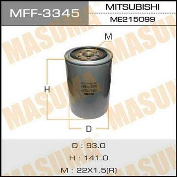 Masuma MFF-3345 Fuel filter MFF3345