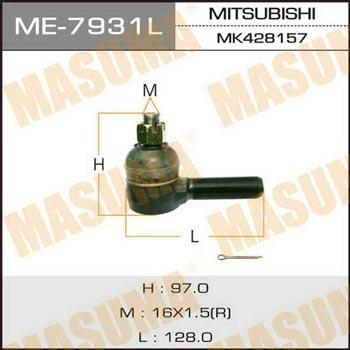 Masuma ME-7931L Tie rod end left ME7931L