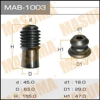 Masuma MAB-1003 Bellow, shock absorber kit MAB1003