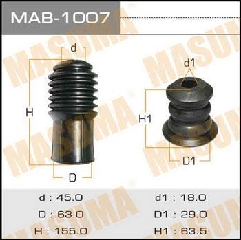 Masuma MAB-1007 Bellow, shock absorber kit MAB1007