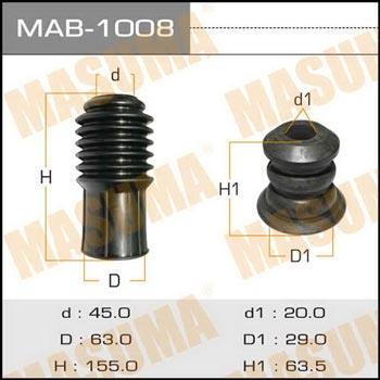 Masuma MAB-1008 Bellow, shock absorber kit MAB1008