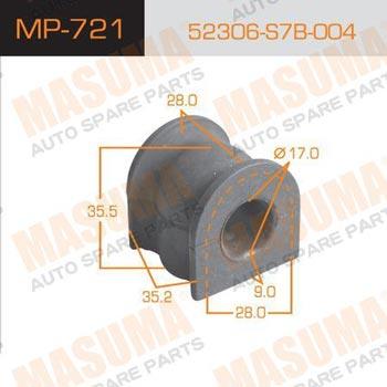 Masuma MP-721 Rear stabilizer bush MP721