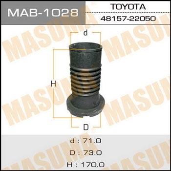 Masuma MAB-1028 Shock absorber boot MAB1028
