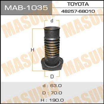 Masuma MAB-1035 Shock absorber boot MAB1035