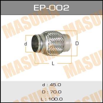 Masuma EP-002 Corrugated pipe EP002