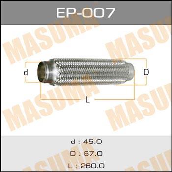 Masuma EP-007 Corrugated pipe EP007