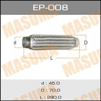 Masuma EP-008 Corrugated pipe EP008