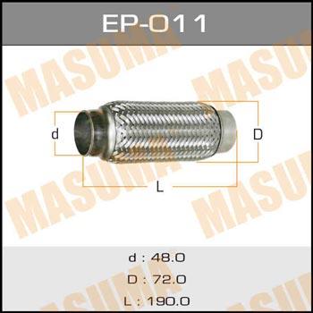 Masuma EP-011 Corrugated pipe EP011