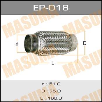 Masuma EP-018 Corrugated pipe EP018