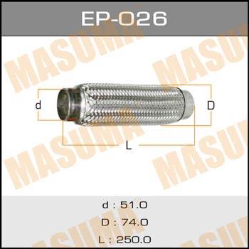 Masuma EP-026 Corrugated pipe EP026