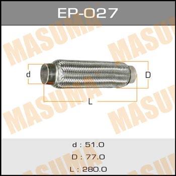 Masuma EP-027 Corrugated pipe EP027
