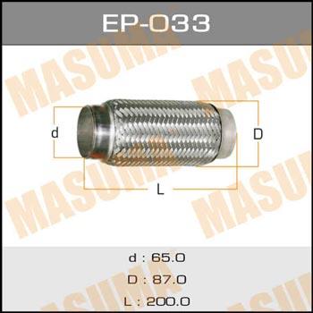 Masuma EP-033 Corrugated pipe EP033