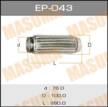 Masuma EP-043 Corrugated pipe EP043