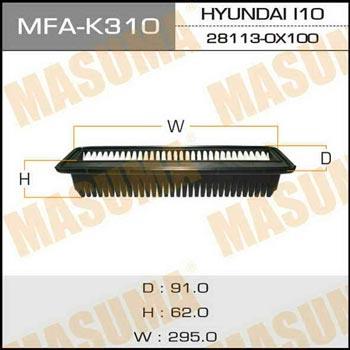Masuma MFA-K310 Air filter MFAK310