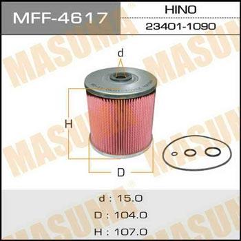 Masuma MFF-4617 Fuel filter MFF4617