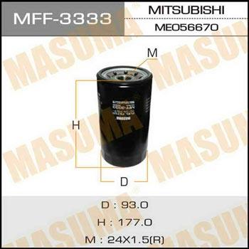 Masuma MFF-3333 Fuel filter MFF3333
