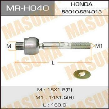 Masuma MR-H040 Inner Tie Rod MRH040