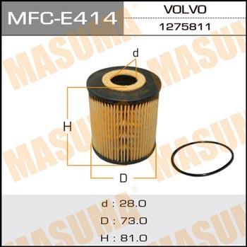 Masuma MFC-E414 Oil Filter MFCE414