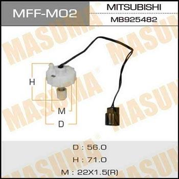 Masuma MFF-M02 Fuel filter clogging sensor MFFM02