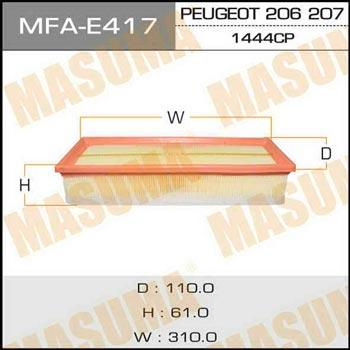 Masuma MFA-E417 Air filter MFAE417